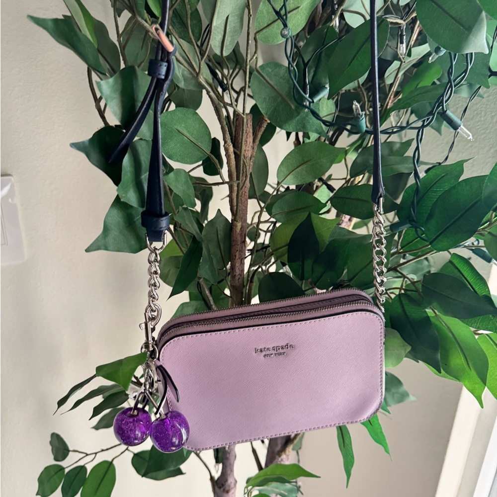 kate spade Crossbody with Purple Cherry Charm - Picture 11 of 11